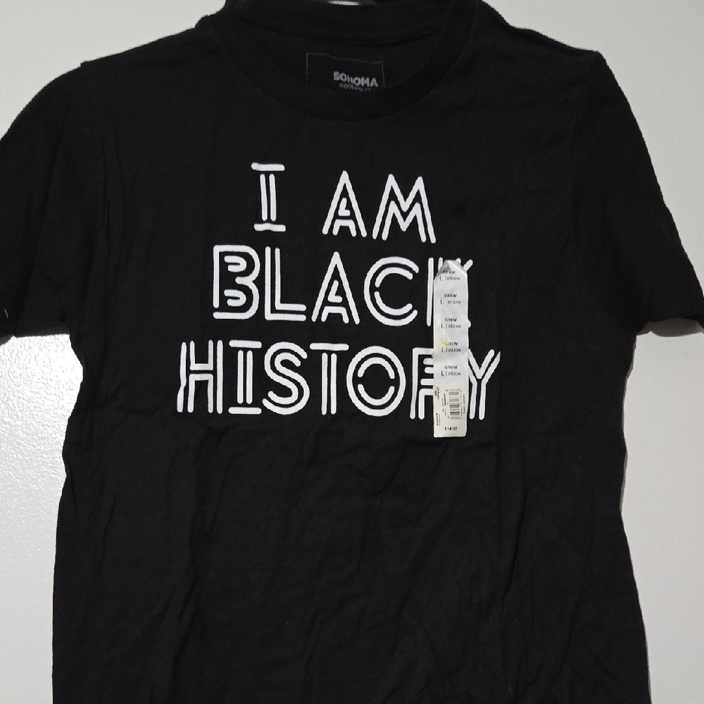 Sonoma Black History Short Sleeve Tee
